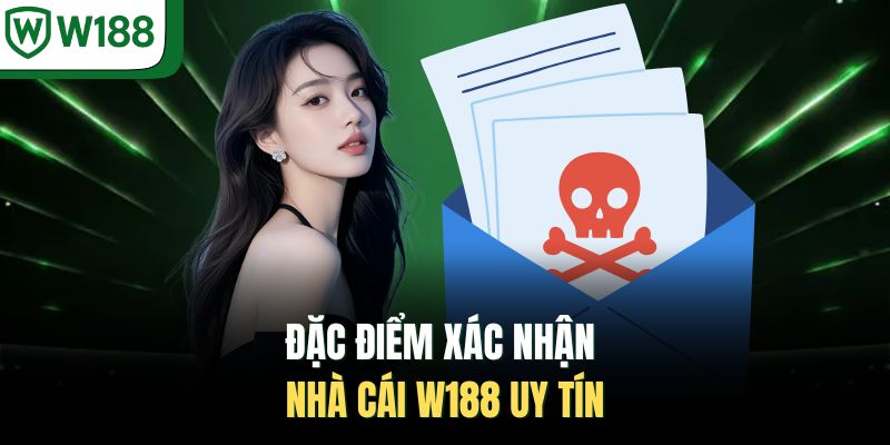 Đặc điểm xác nhận nhà cái W188 uy tín