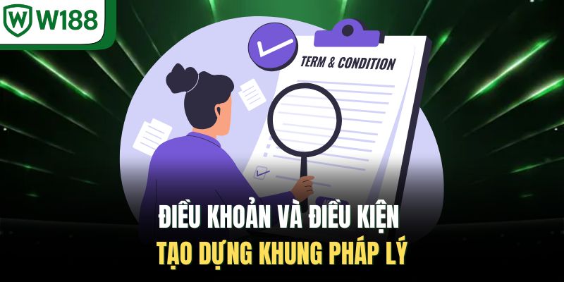 Điều khoản và điều kiện tạo dựng khung pháp lý 