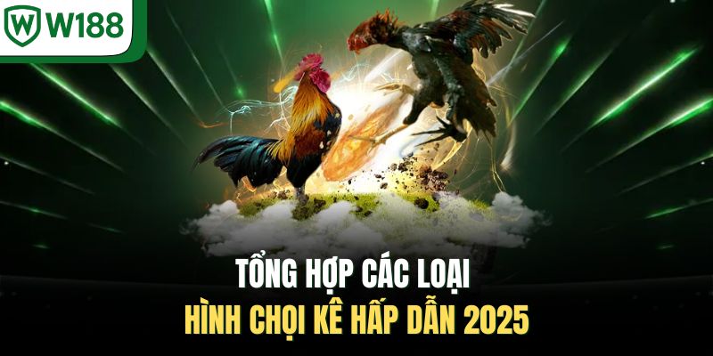 Tổng hợp các loại hình chọi kê hấp dẫn 2025